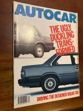 AUTOCAR Magazine 22/07/1987