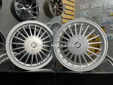 Jantes Argentées Style Alpina 4X100 De 4X R16: S'adapte Pour Série 3 (E30)