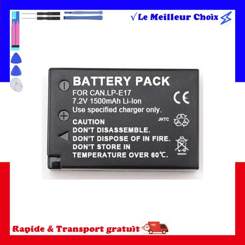 Batterie e17 pour canon - pour, eos