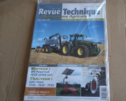 Revue technique agricole - revue,