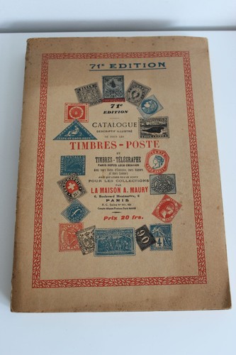 Catalogue timbre poste maury - catalogue, timbre-poste