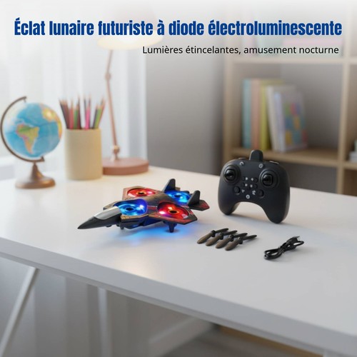 Avion télécommandé lumineux