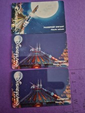 3 Passeports Disneyland Paris