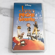 VHS SECAM K7 1998 Disney James et la pêche géante VF 