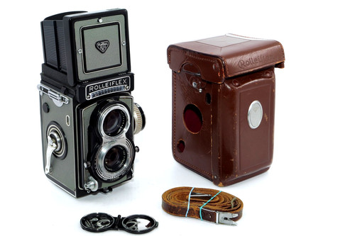 Rolleiflex grey with - ,