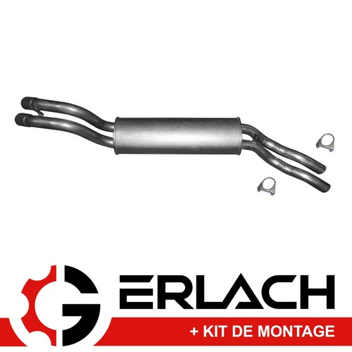 Silencieux arriere pour fiat - silencieux,