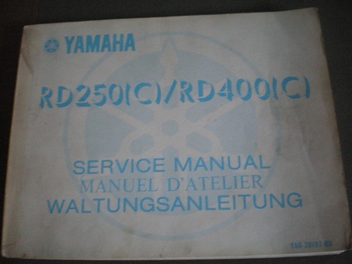 Yamaha 250 400 manuel - 400, d