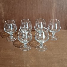 6 Verres À Cognac En Cristal