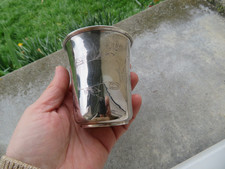 timbale en argent Orfèvre  