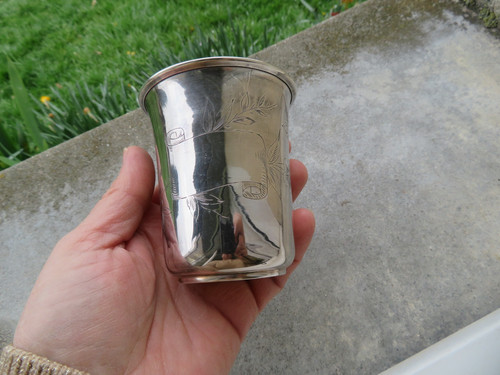 Timbale argent orfèvre - en,