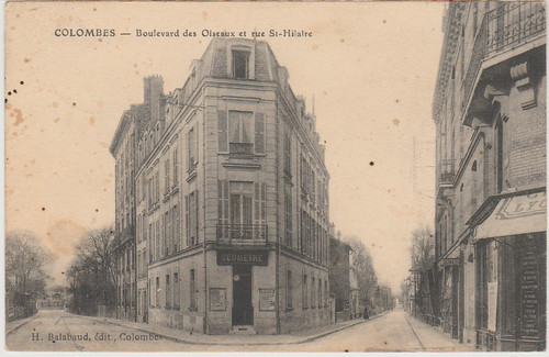 Old postcard circulated - , 92