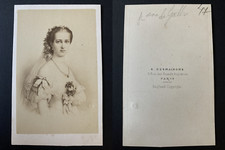 Desmaisons, Paris, Alexandra de Danemark, princesse de Galles Vintage albumen pr