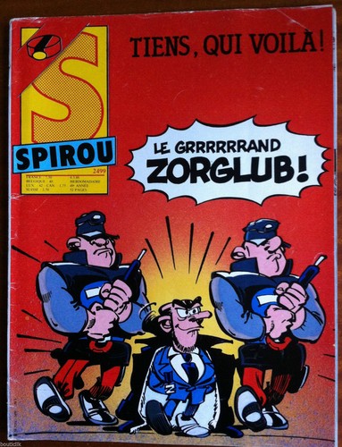 Spirou 2499 jeannette - a)spirou,