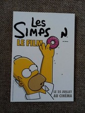 CARTE DE FILM LES SIMPSON 