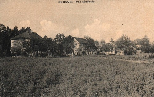 Cpa saint roch indre et - (indre,