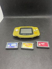 Nintendo Game Boy Advance  avec 3 jeux