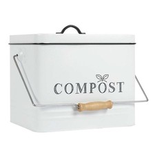 Poubelle en Métal "Compost"