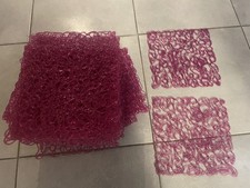 Lot de 50 cloisons rose Koziol - Panneaux décoratifs de séparation