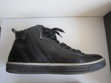 black high sneakers women in very soft tassel black Giardini no. 39