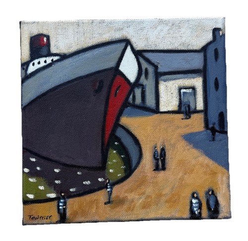 Tableau hst bateaux paquebot - tableau,