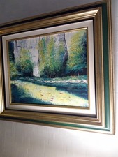 Peinture sur toile paysage 52