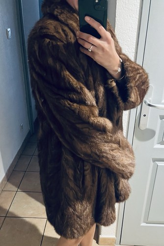 Manteau fourrure vison - manteau,