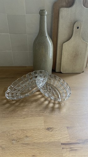 Paire raviers verre - en,