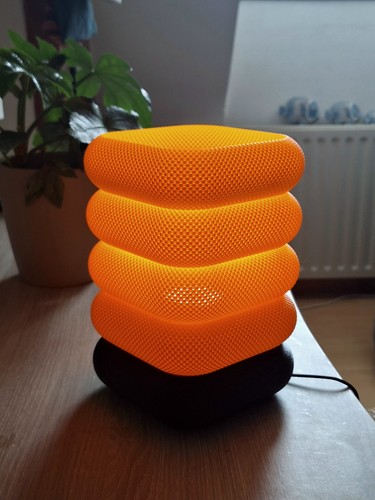Lampe table orange - de,
