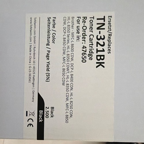Tomax 321bk toner - tomax,