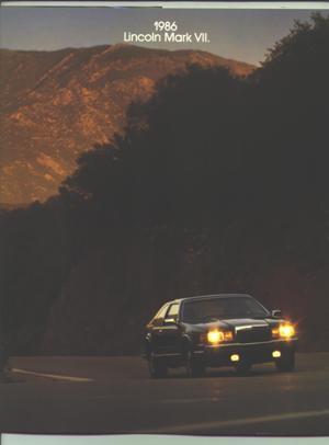 1986 lincoln mark vii deluxe - 1986,