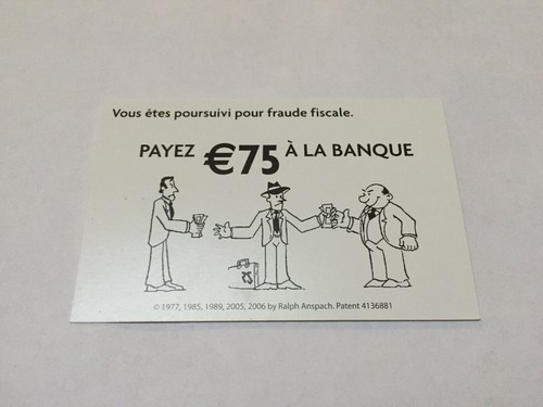 Carte concurrent payez - payez, 75