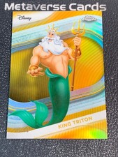 2025 Topps Chrome Disney King Triton Gold 45/50 #61
