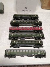 Lot de 6 voitures voyageurs, Märklin, DB + DSG Et Autres Vendu Dans L État  HO