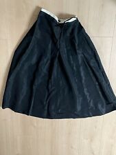 Ancienne Jupe Noire Jupon 3/4