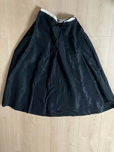Ancienne jupe noire jupon - noire, 3/4