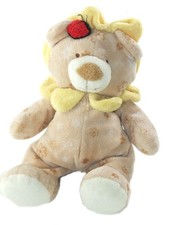 Doudou peluche lion beige - doudou,
