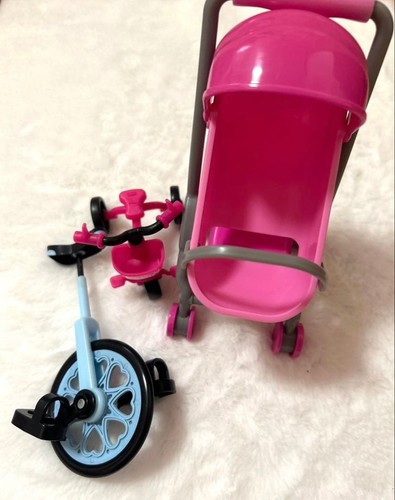 Ensemble poussette tricycle - poussette,,