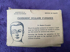 Indochina War: Emergency Eye Bandage Box - Indochina War