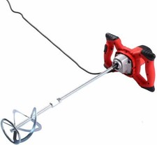 X Mélangeur 110V/220V 2100W Mixeur Bétonnière Électrique Agitateur 50/60Hz SUS
