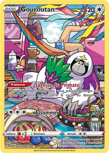 Carte pokémon gouroutan - carte,