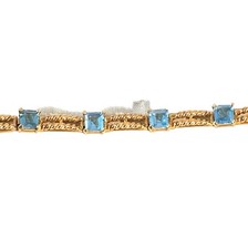 Bracelet Or 585/000 Topazes