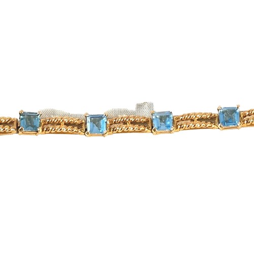 Bracelet 585 000 topazes - bracelet,