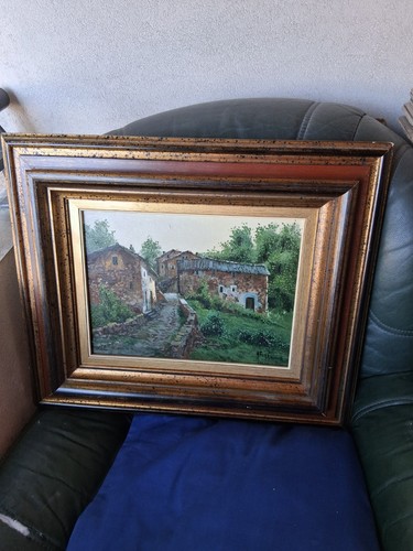 Tableau peinture huile - peinture, sur