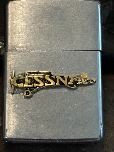Zippo lighter cessna aircraft - cessna,