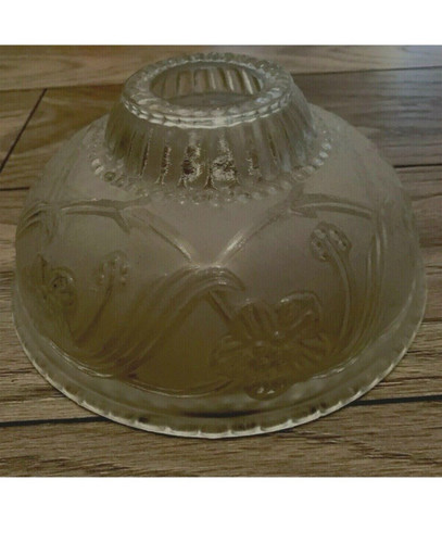 Vasque globe abat jour ancien - vasque,