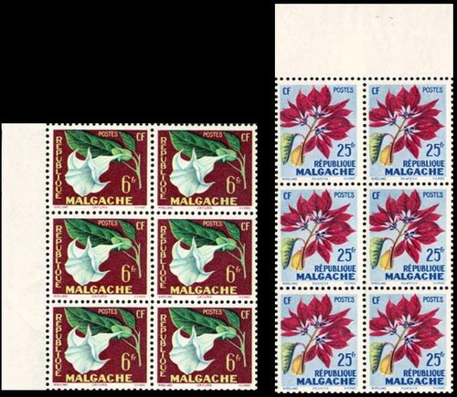 Madagascar 1959 336 datura - n°336,
