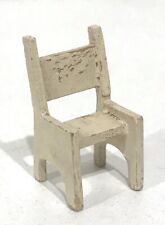 Antique Painted Wooden Mini Dinette Doll Chair 