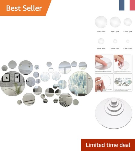 Autocollants muraux miroir - muraux,