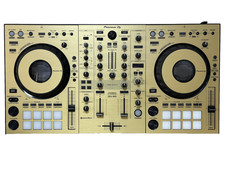 Pioneer DJ DDJ-800 avec peau dorée authentique, alimentation et économiseur...