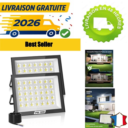 Projecteur led extérieur 100w - led,